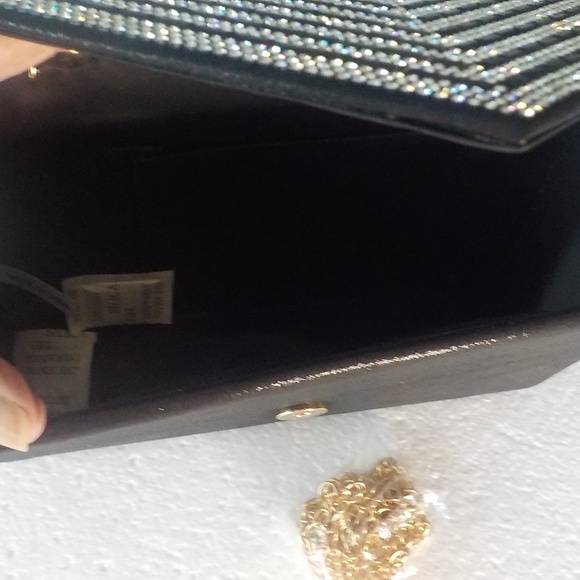 Black/Rhinestone Evening Bag - Picture 2 of 7